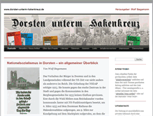 Tablet Screenshot of dorsten-unterm-hakenkreuz.de